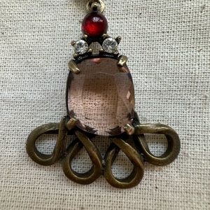 Pink & Red fashion necklace